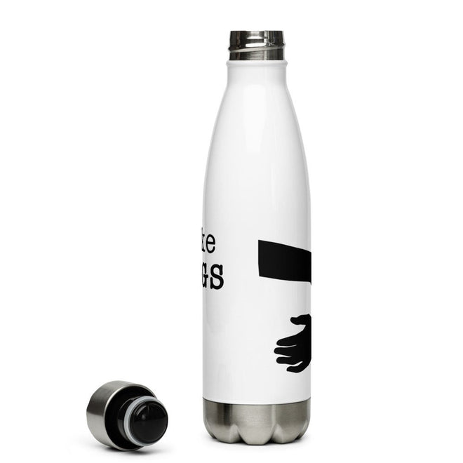 I Like Hugs Stainless Steel Water Bottle - altruesm