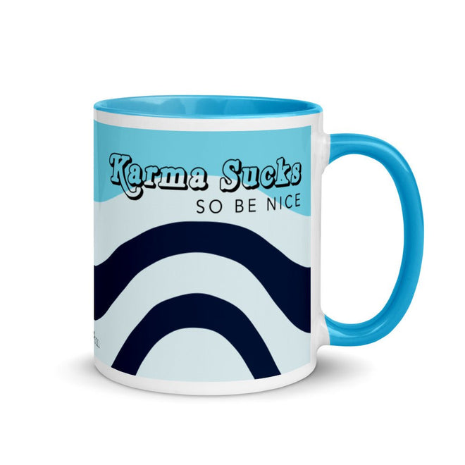 Karma Sucks Mug - altruesm