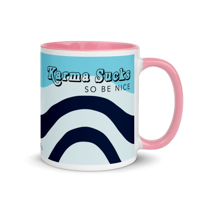 Karma Sucks Mug - altruesm