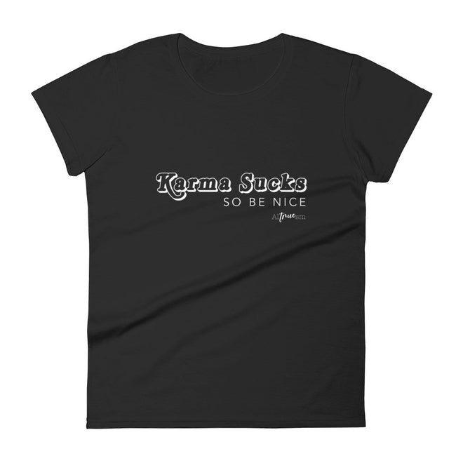 Karma Sucks Short Sleeve T-Shirt - altruesm