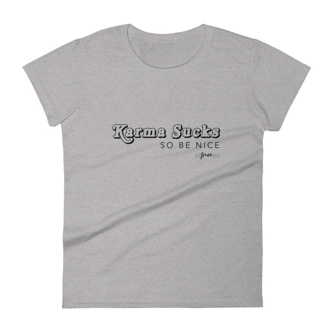 Karma Sucks Short Sleeve T-Shirt - altruesm