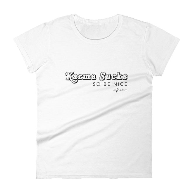 Karma Sucks Short Sleeve T-Shirt - altruesm