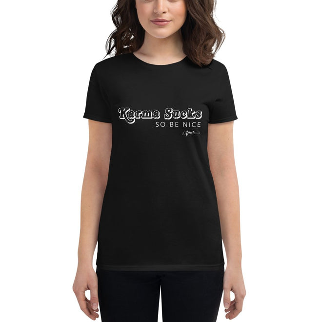 Karma Sucks Short Sleeve T-Shirt - altruesm