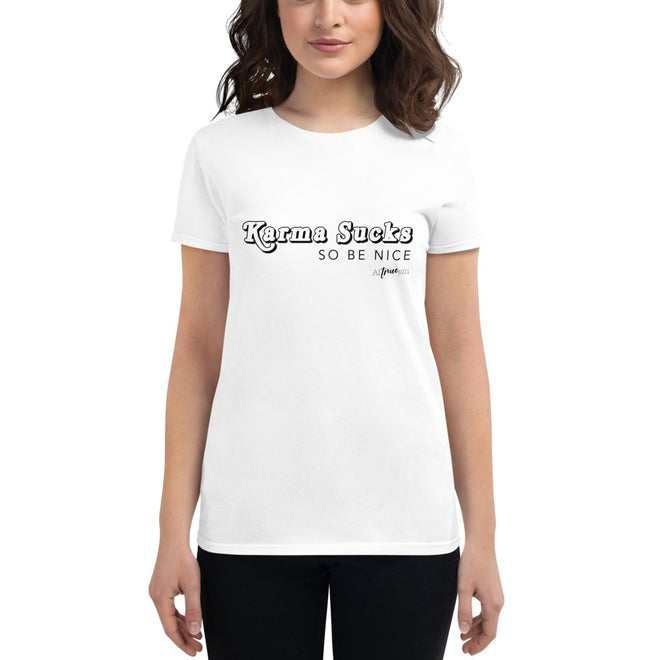 Karma Sucks Short Sleeve T-Shirt - altruesm