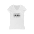 Kindness Short Sleeve V - Neck Tee - altruesm