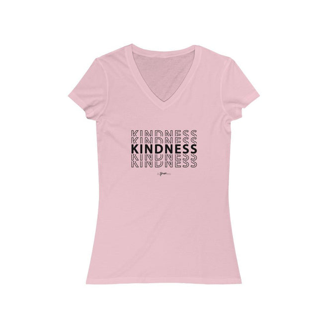 Kindness Short Sleeve V - Neck Tee - altruesm