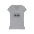 Kindness Short Sleeve V - Neck Tee - altruesm