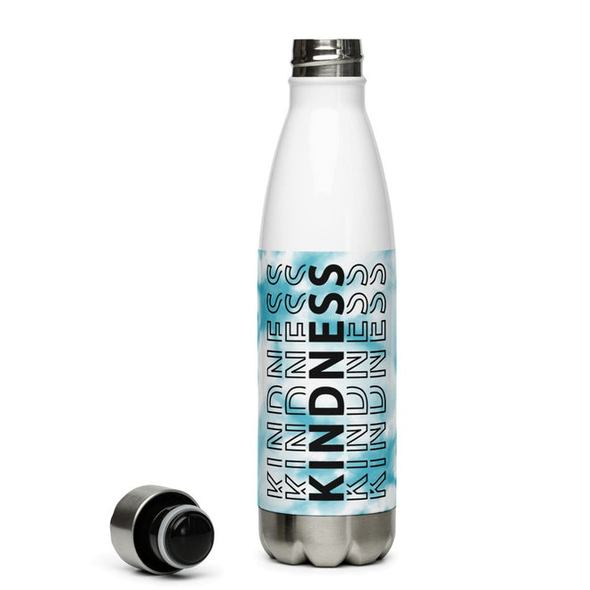 Kindness Stainless Steel Water Bottle - altruesm