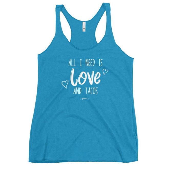 Love and Tacos Racerback Tank - altruesm