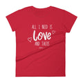 Love and Tacos Short Sleeve T-Shirt - altruesm