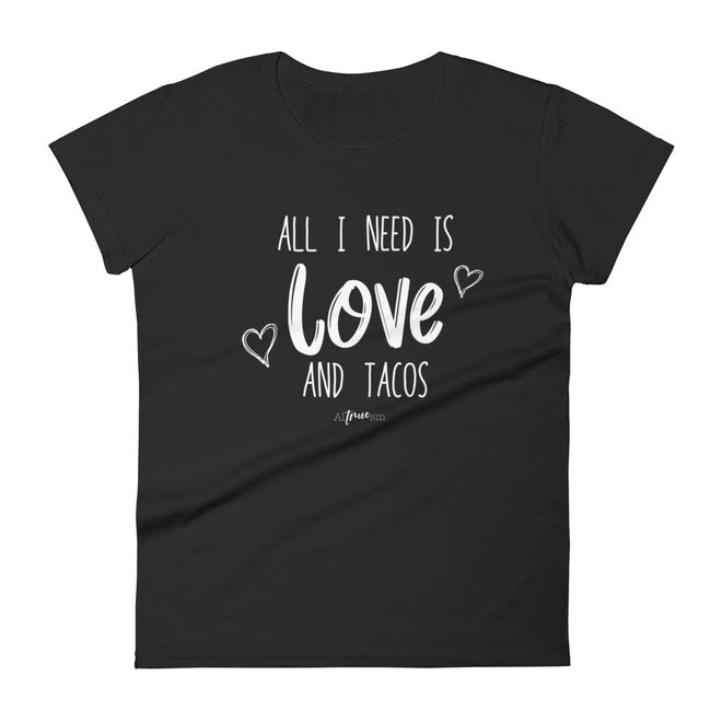 Love and Tacos Short Sleeve T-Shirt - altruesm