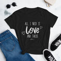 Love and Tacos Short Sleeve T-Shirt - altruesm