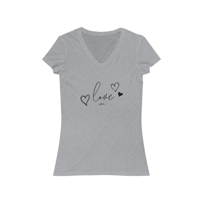 Love Short Sleeve V - Neck Tee - altruesm