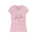 Love Short Sleeve V - Neck Tee - altruesm