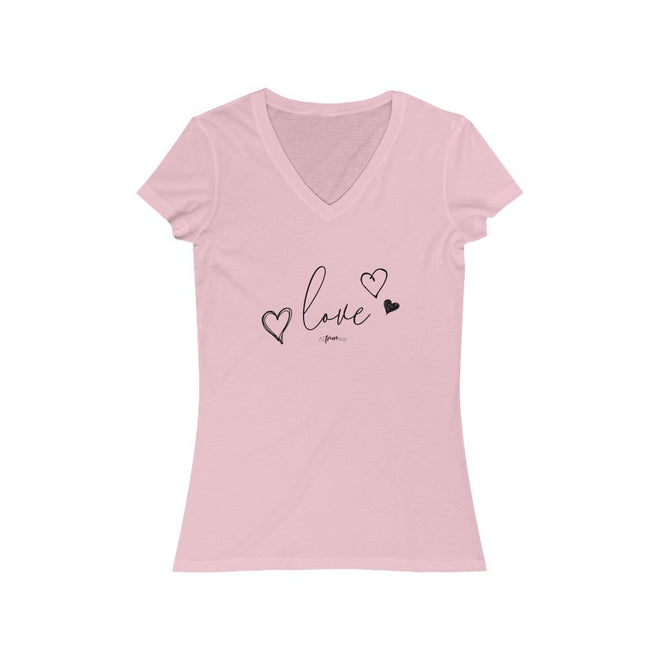 Love Short Sleeve V - Neck Tee - altruesm