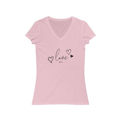 Love Short Sleeve V-Neck Tee