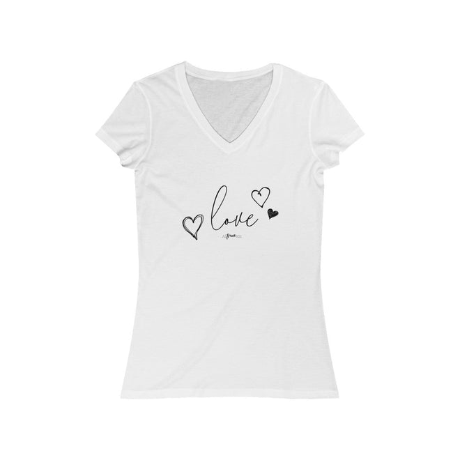 Love Short Sleeve V - Neck Tee - altruesm