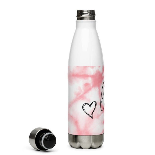 Love Stainless Steel Water Bottle - altruesm