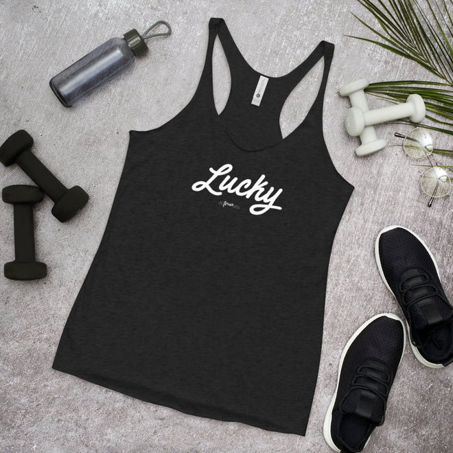 Lucky Racerback Tank - altruesm