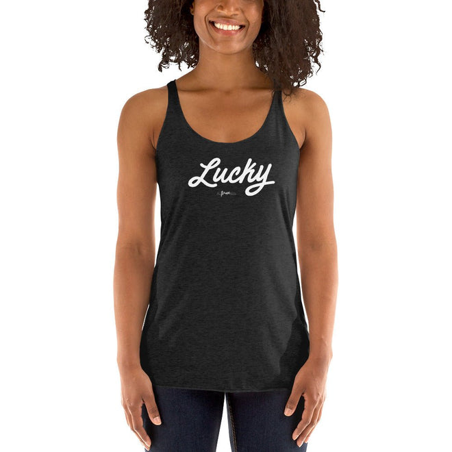 Lucky Racerback Tank - altruesm