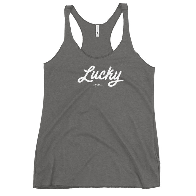 Lucky Racerback Tank - altruesm