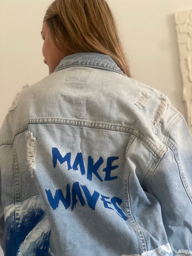 Make Waves Jean Jacket - altruesm