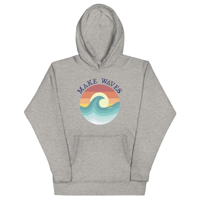 Make Waves Premium Hoodie - altruesm