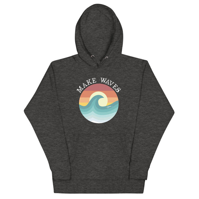 Make Waves Premium Hoodie - altruesm