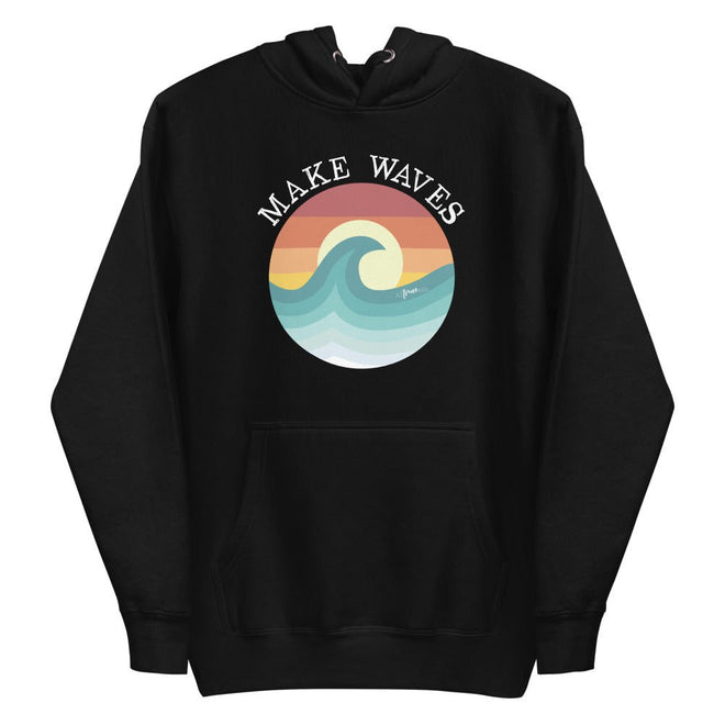 Make Waves Premium Hoodie - altruesm