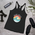 Make Waves Racerback Tank - altruesm