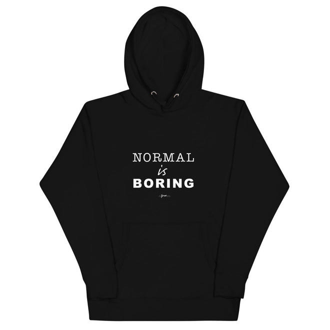 Normal is Boring Premium Hoodie - altruesm