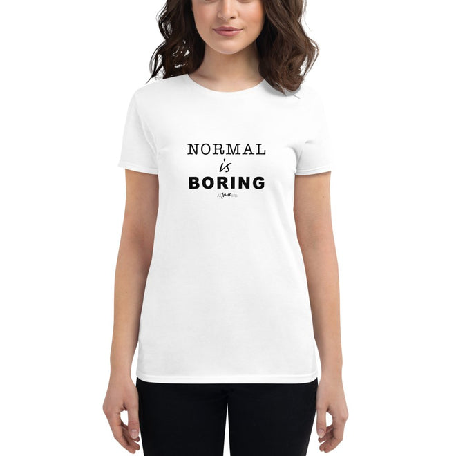 Normal is Boring Short Sleeve T-Shirt - altruesm