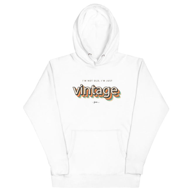 Not Old, Just Vintage Premium Hoodie - altruesm