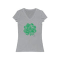 Nurse/Doctor Clover Short Sleeve V - Neck Tee - altruesm