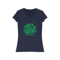 Nurse/Doctor Clover Short Sleeve V - Neck Tee - altruesm