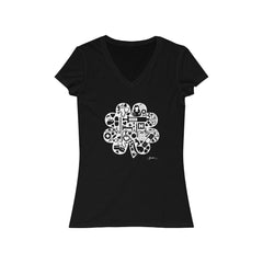 Nurse/Doctor Clover Short Sleeve V-Neck Tee