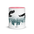 Philadelphia Eagle Over Skyline Mug - altruesm