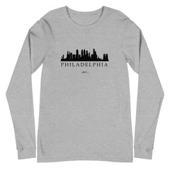 Philadelphia Skyline Long Sleeve Tee