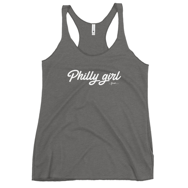 Philly Girl Racerback Tank - altruesm