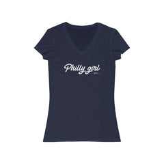 Philly Girl Short Sleeve V-Neck Tee