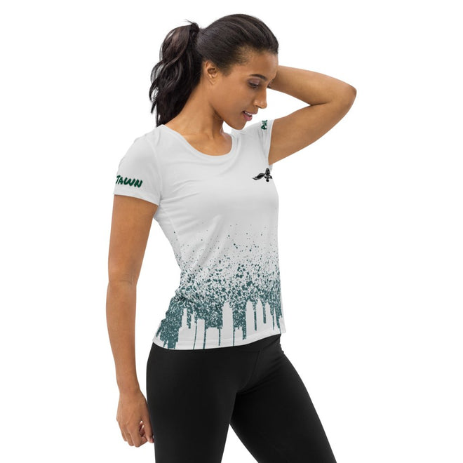 Philly Jawn Skyline Athletic T-shirt - altruesm