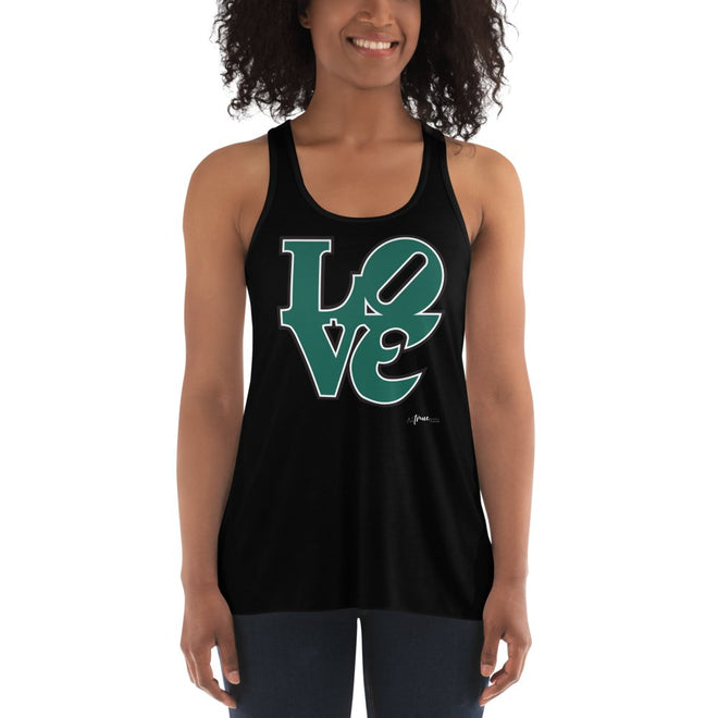 Philly Love Flowy Racerback Tank - altruesm