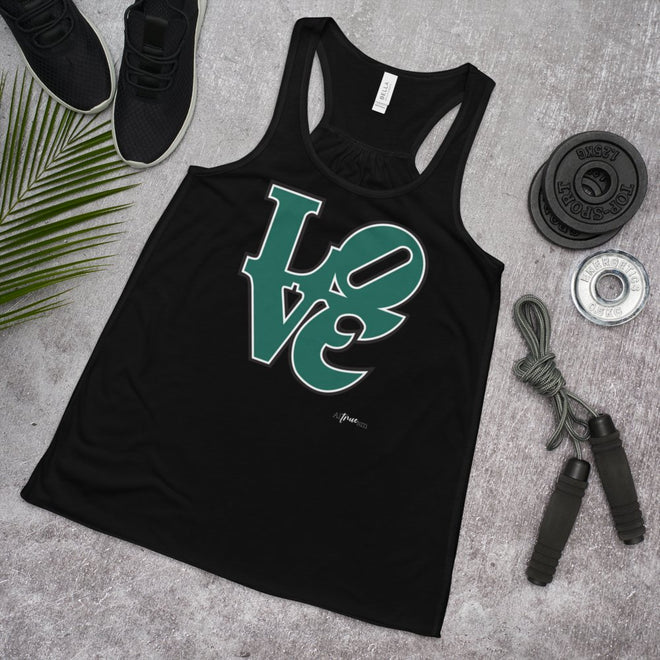 Philly Love Flowy Racerback Tank - altruesm