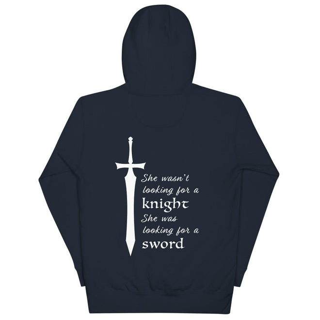 She Was Looking for a Sword Premium Hoodie - altruesm