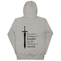 She Was Looking for a Sword Premium Hoodie - altruesm