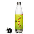 Softball Mom Stainless Steel Water Bottle - altruesm