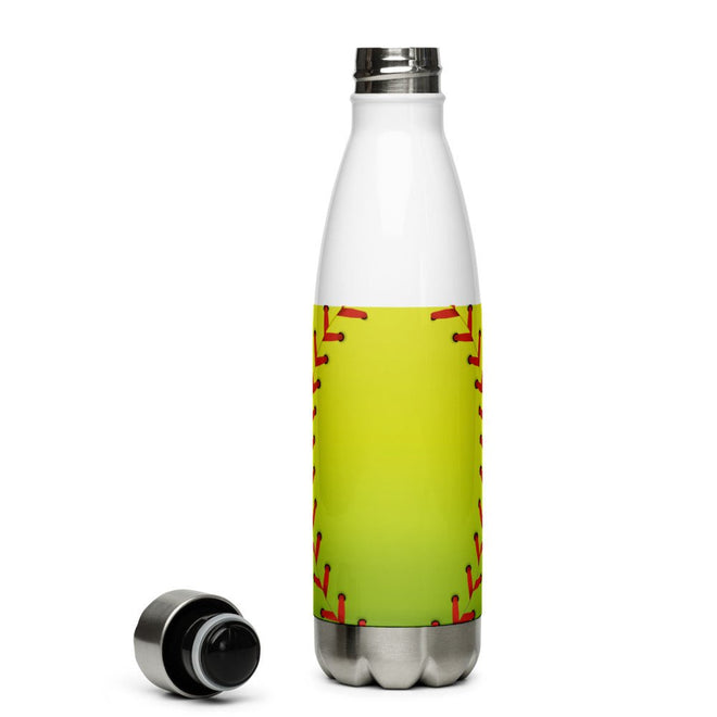 Softball Mom Stainless Steel Water Bottle - altruesm