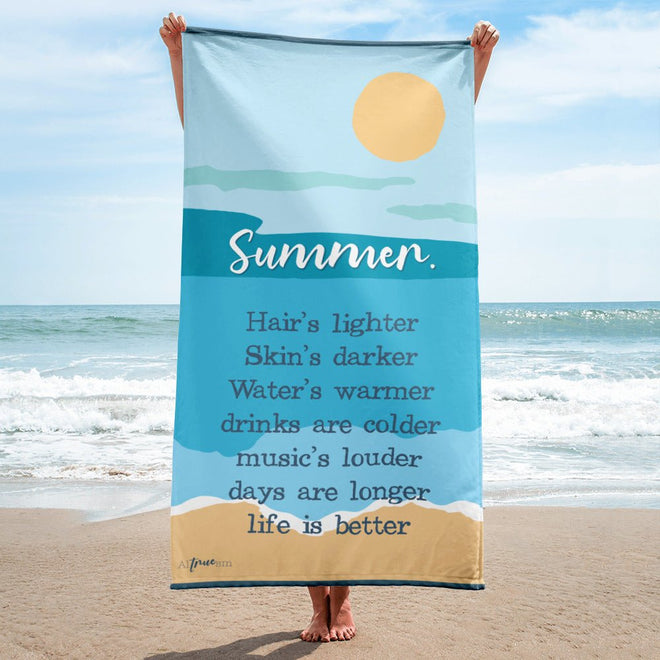 Summer Beach Towel - altruesm