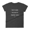 Teacher Voice Short Sleeve T-Shirt - altruesm