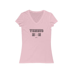 Tennis Mom Short Sleeve V-Neck Tee